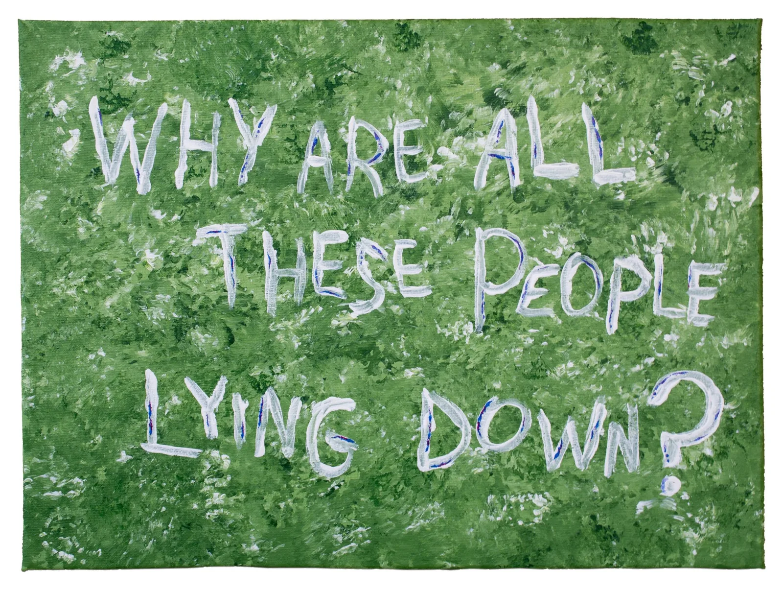 There Are Lots of People Lying Down